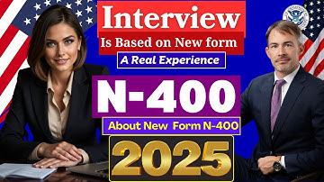 2025 Nieuw, echt interview over Amerikaans staatsburgerschap, volledig N-400 naturalisatie-interv...