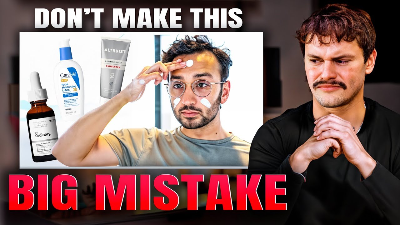 Reacting to @aliabdaal 's Skincare Routine (What He Got VERY Wrong)