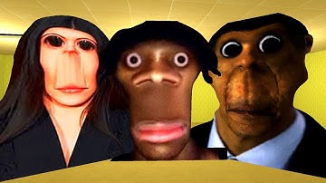 Rosalia Bizcochito, My Name is Auugh And Obunga in The Hole Nextbot Gmod