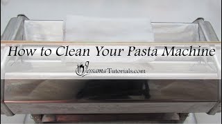 Getting Started with Polymer Clay: How to Clean Your Pasta Machine
