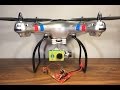 SYMA X8G BOARD REPLACEMENT AND GIMBAL ATTACHMENT