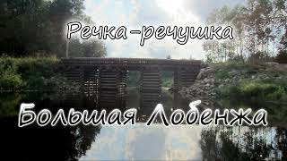 Речка-речушка. Большая Лобенжа) Вытегорский район)))