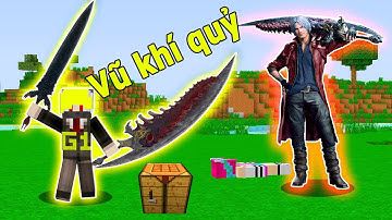 ONE CHẾ TẠO THÀNH CÔNG VŨ KHÍ QUỶ TRẢ THÙ CHO NOOB YETI TRONG MINECRAFT