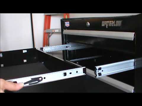 How To Remove And Replace A Tool Chest Or Cabinet Drawer Youtube