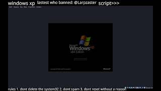 Chat Uses Windows XP