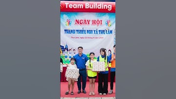 Ngày hội thanh thiếu nhi xã Thư Lâm 🩵#Mc #Teambuilding #cuongoscar #HaNoi #CapCut