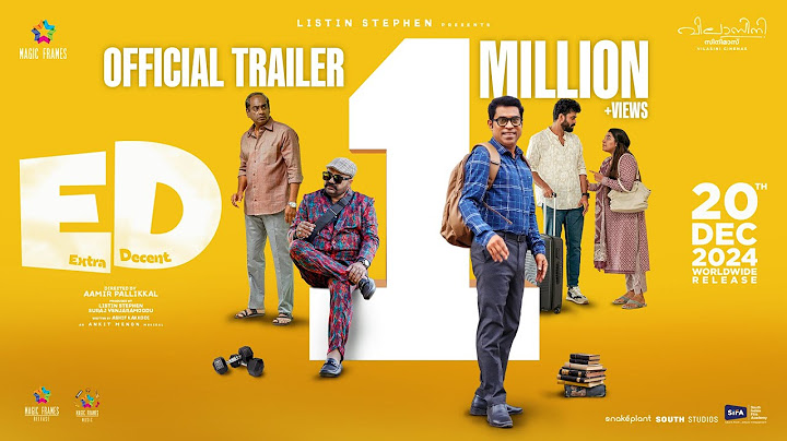 Extra Decent Official Trailer | Listin Stephen | Suraj Venjaramoodu | Aamir Pallikkal