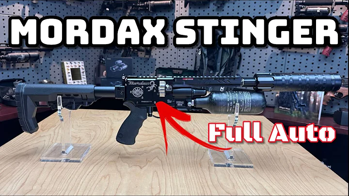 The Mordax Stinger - FULL AUTO, Tiny, and now Quiet!
