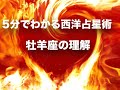 5分でわかる西洋占星術３ - おひつじ座の理解