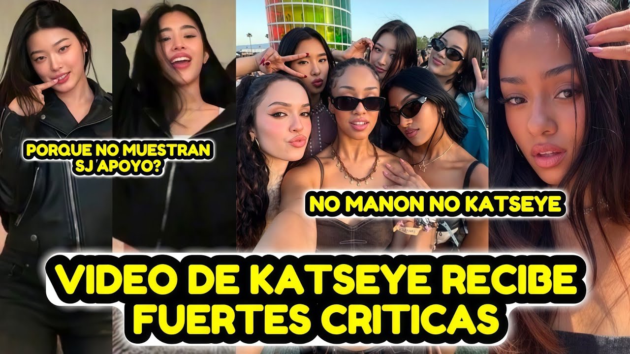 VIDEO DE KATSEYE EN REDES DESATA LAS CRITICAS DE LOS FANS; LES DICEN