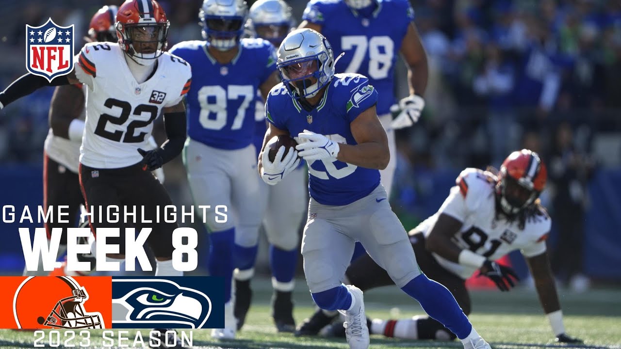 Cleveland Browns vs. Seattle Seahawks | 2023 Week 8 Game Highlights