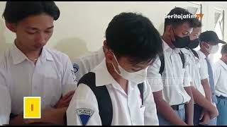 BOLOS SEKOLAH, PULUHAN PELAJAR DI LAMONGAN TERJARING RAZIA SATPOL PP