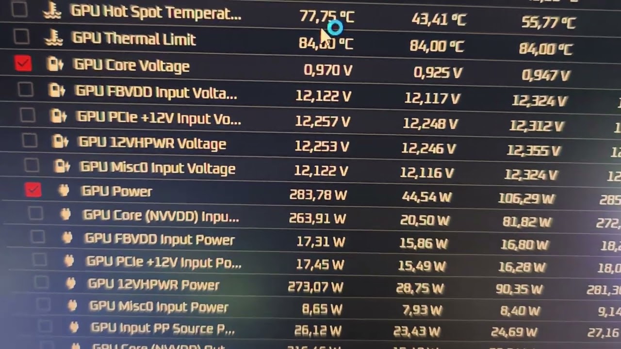 Geometric future model 5 vent температуры 