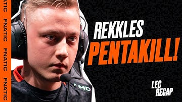 REKKLES PENTAKILL! | LEC 2020 Spring Highlights (Week 5)