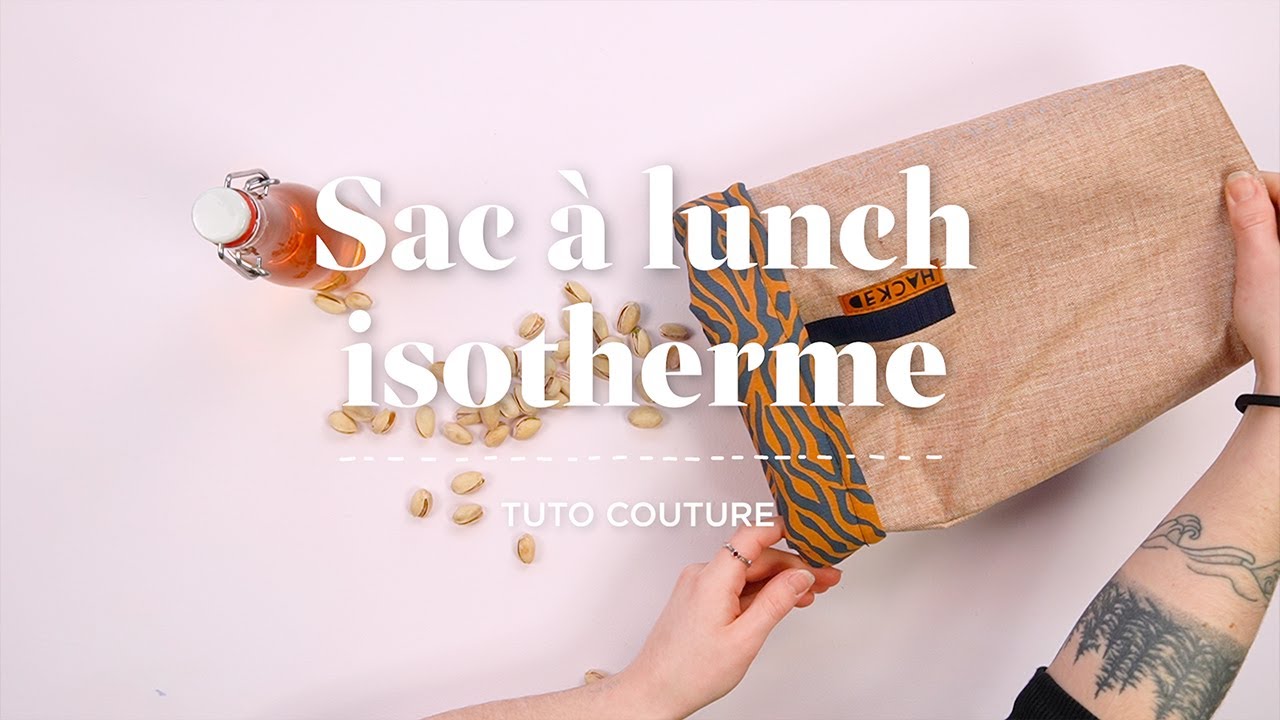 Coudre un lunch bag isotherme