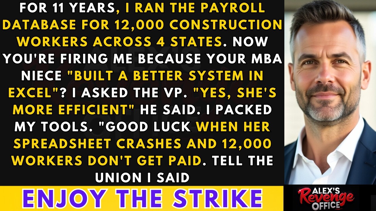 Company Fired Me For An MBA's Spreadsheet – It Crashed And I Got Revenge