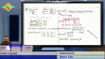 Determinants Lec-05 by Sameer Kohli sir