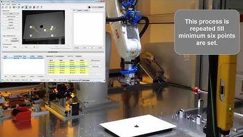 VISOR® Intelligent Pick & Place calibration with a point pair list