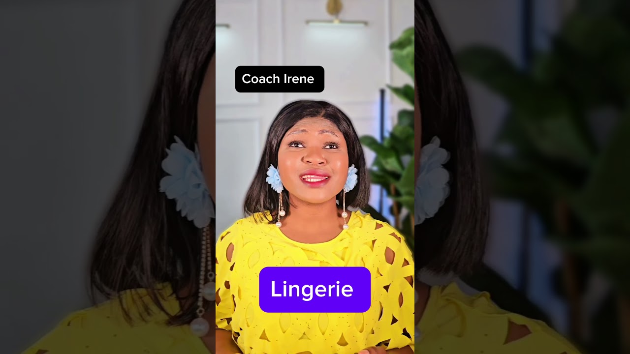 How to Pronounce Lingerie Correctly | English Pronunciation