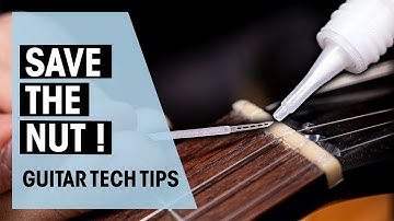 How to Fill a Guitar Nut | Guitar Tech Tips | Ep. 33 | Thomann
