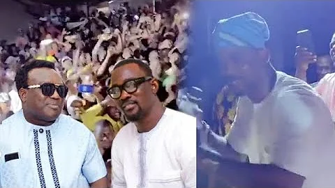 Oganla Alabi Pasuma face Saheed Osupa Obanla Live Show