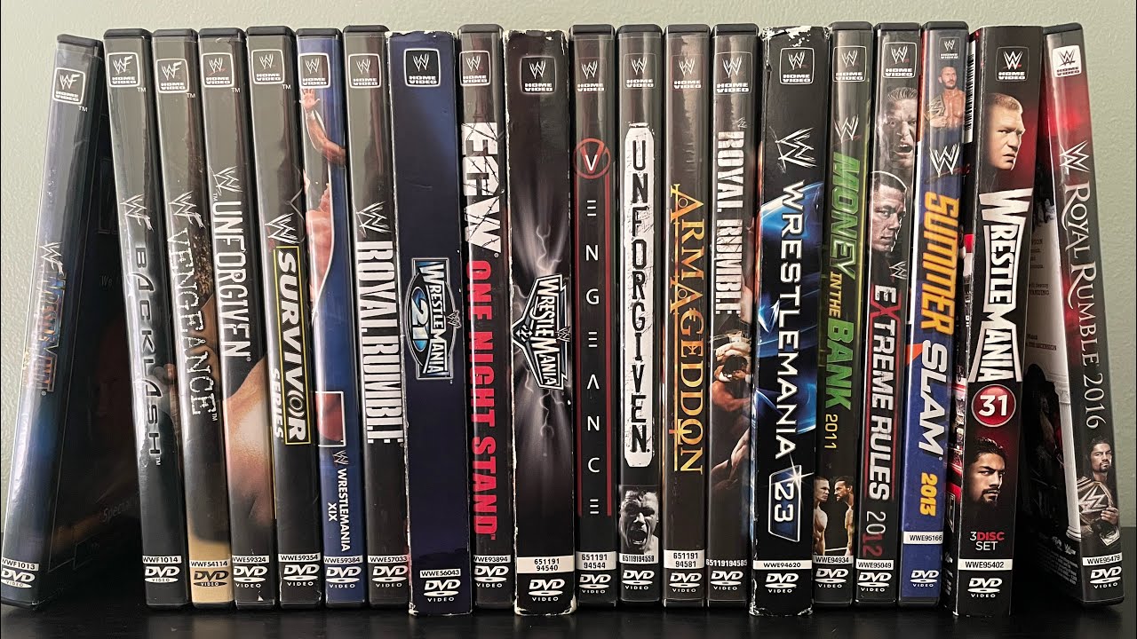 ASMR My Top 20 Favorite WWE PPVs of All Time