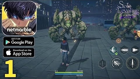 Solo Leveling Arise Mobile Global Launch Gameplay Walkthrough Part 1 - Sung Jinwoo (ios, Android)