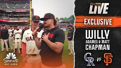Willy Adames, Matt Chapman address Giants fans after 2025 MLB season ends | NBC Sports Bay Area