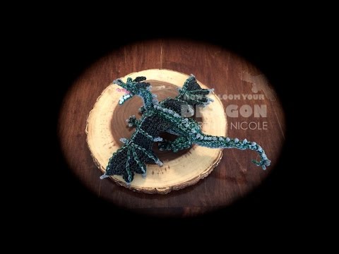 Part 1/4 Rainbow Loom Moonwatcher/NightWing from Wings of Fire (1 Loom)