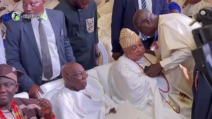 FORMER PRESIDENT OBASANJO AT BABA IJEBU 90TH BIRTHDAY CELEBRATION 