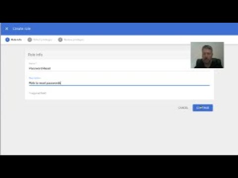 Creating an admin role to reset passwords in G Suite/Google Workspace