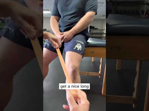 Osgoods Schlatters / Patella Tendinopathy Taping