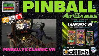 Retro Legends Arcade Weekly PINBALL Show 70 - AtGames / Zen Studios / Zaccaria! Let's Play!
