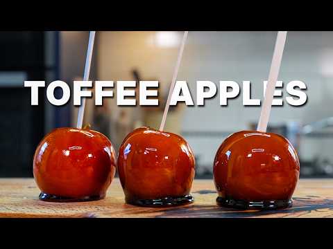 Homemade Toffee Apples Recipe