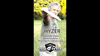 How to Throw a Dog Frisbee with HYZER