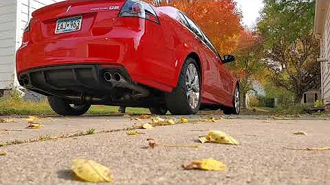 2009 Pontiac G8 GXP Startup and Walkaround
