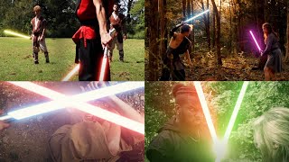 All Lightsaber Duels // Star Wars Fan Films