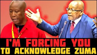 CHAOS: MK Party & EFF Force Parliament To Acknowledge Jacob Zuma