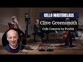 Capture de la vidéo Cello Masterclass By Clive Greensmith | Cello Concerto By Antonín Dvořák | Saline Royale Academy