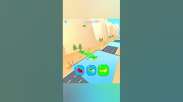 Shape shifting2 game level #477  hyper casual game #shapeshifting  #gameplay #gaming #shortvideo