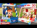 Roda roda Mobil Ambulans Bayi John🚑 | Little Angel Bahasa Indonesia | Kartun dan Lagu Anak