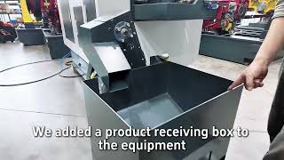 The  Upgraded Cold heading Forming Machine with One Die and Two Punches