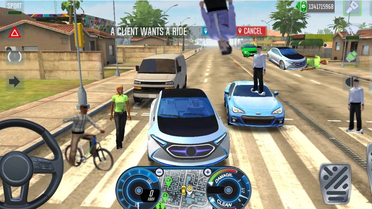 Taxi Sim 2022 Evolution: Dangerous Car Driving | Fun Driving | Simulator Game | Za Games-GameLover