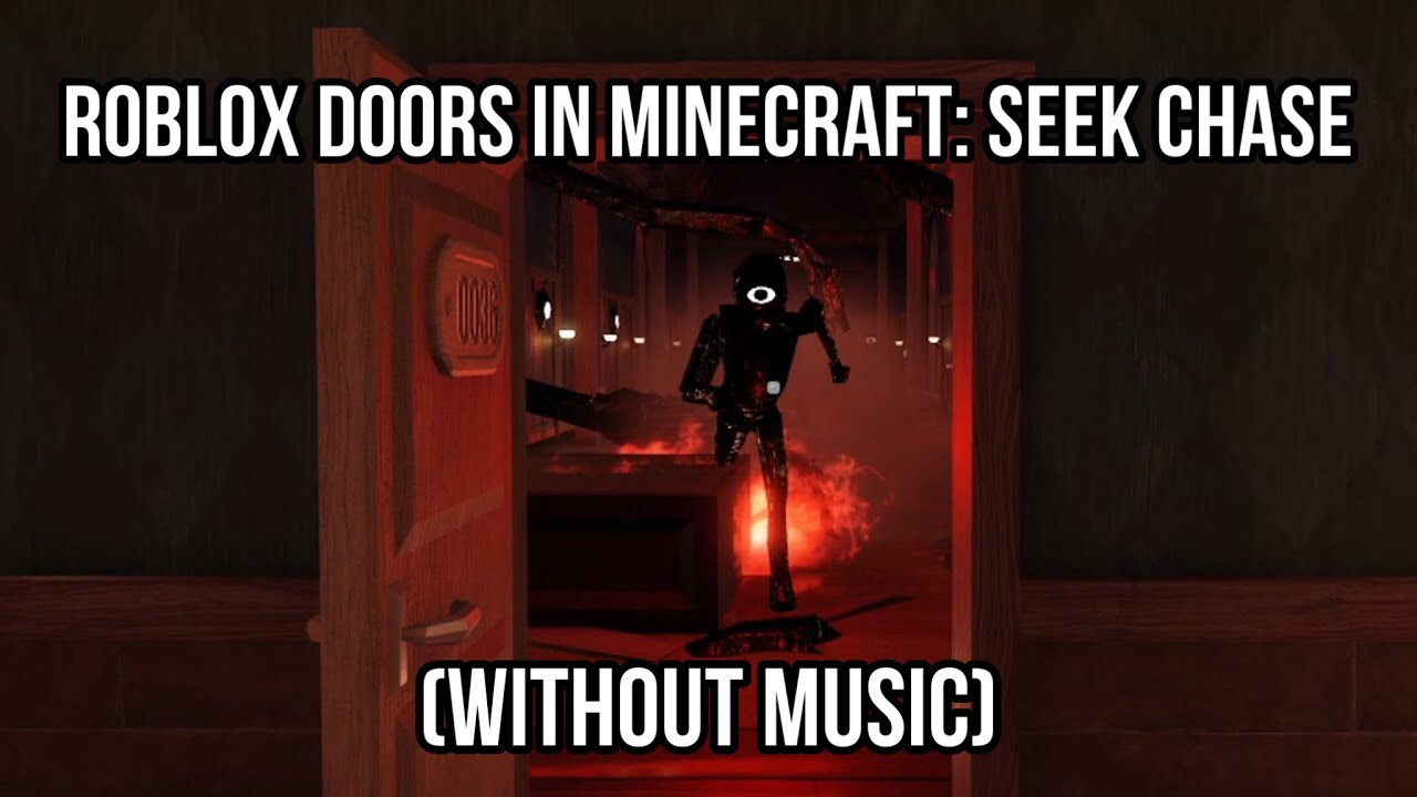 Seek in Roblox Doors Vs in Minecraft Doors 