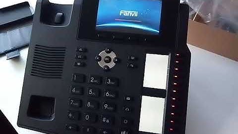 Fanvil X6 factory default