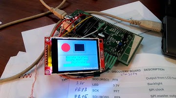 LCD driver ILI9341 2.2inch spi 320x240 65k 262k