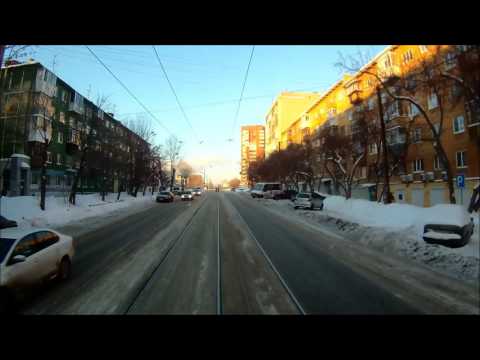 Трамвайный маршрут № 26 (ныне перенумерован в 16 с сохранением трассы), г. Екатеринбург.