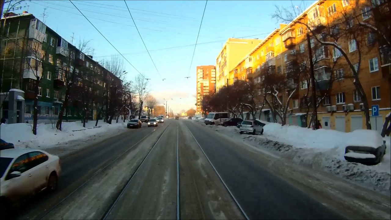 Трамвайный маршрут № 26 (ныне перенумерован в 16 с сохранением трассы), г. Екатеринбург.