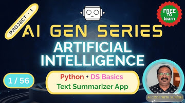 🤖 AI Gen Day 1 – Build a Text Summarizer App with Python | Hugging Face Transformers 🚀