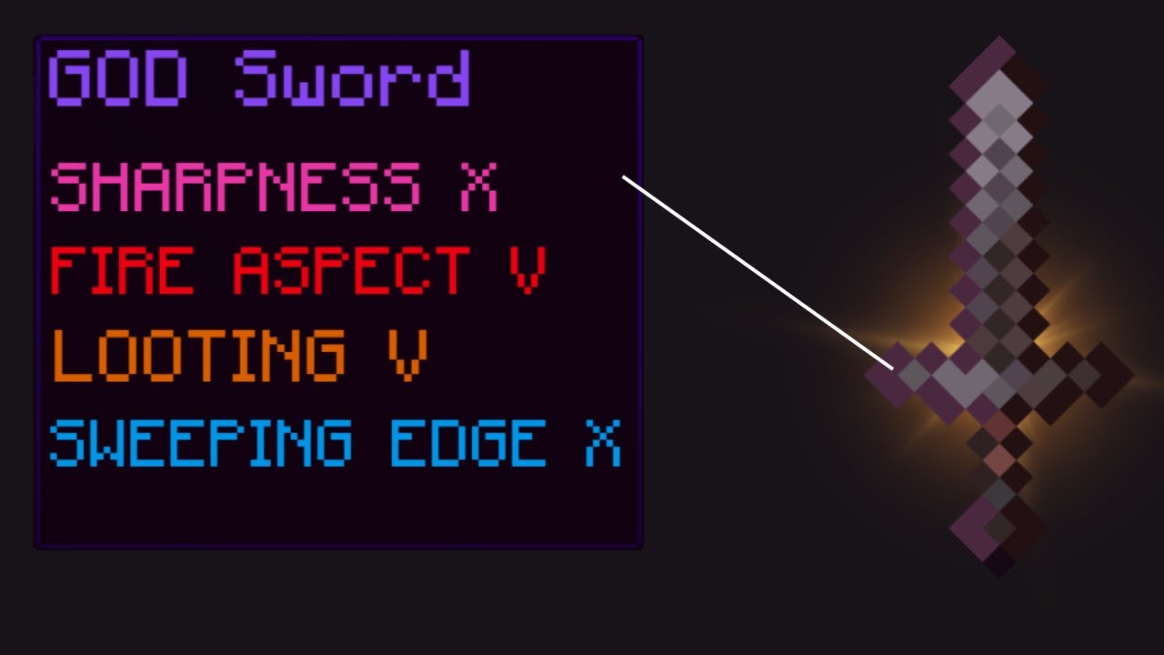 Dominating a LT3+ Minecraft Server With a God Sword - YouTube